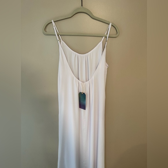 Show Me Your Mumu white slip midi dress - Picture 3 of 6